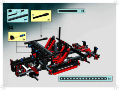 LEGO 8682 instructions page 38 – build guide
