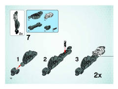 LEGO 8685 instructions page 10 – build guide