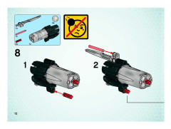 LEGO 8685 instructions page 12 – build guide