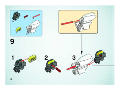 LEGO 8685 instructions page 14 – build guide