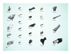 LEGO 8685 instructions page 18 – build guide