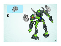 LEGO 8686 instructions page 11 – build guide