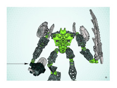 LEGO 8686 instructions page 13 – build guide