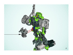 LEGO 8686 instructions page 17 – build guide