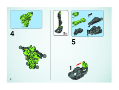 LEGO 8686 instructions page 6 – build guide