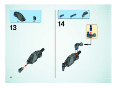 LEGO 8687 instructions page 12 – build guide