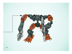 LEGO 8687 instructions page 14 – build guide