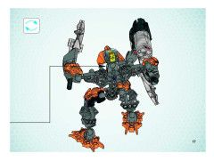 LEGO 8687 instructions page 17 – build guide