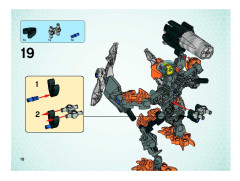 LEGO 8687 instructions page 18 – build guide