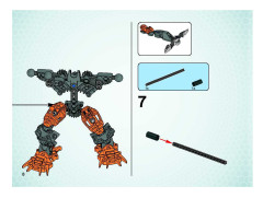 LEGO 8687 instructions page 8 – build guide