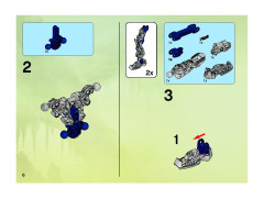 LEGO 8688 instructions page 6 – build guide