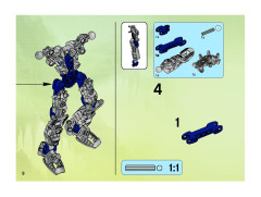LEGO 8688 instructions page 8 – build guide