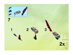 LEGO 8689 instructions page 11 – build guide