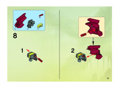 LEGO 8689 instructions page 13 – build guide