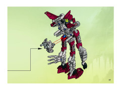 LEGO 8689 instructions page 17 – build guide