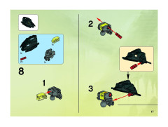 LEGO 8690 instructions page 17 – build guide