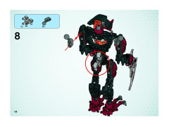 LEGO 8691 instructions page 14 – build guide