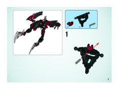 LEGO 8691 instructions page 3 – build guide