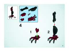 LEGO 8691 instructions page 5 – build guide