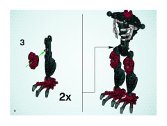 LEGO 8691 instructions page 6 – build guide