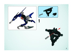 LEGO 8692 instructions page 3 – build guide