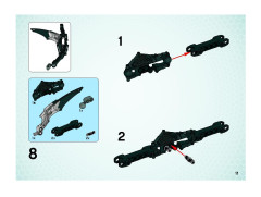 LEGO 8693 instructions page 11 – build guide