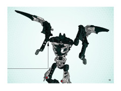 LEGO 8693 instructions page 13 – build guide