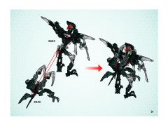 LEGO 8693 instructions page 21 – build guide