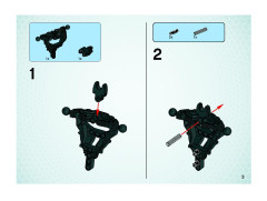 LEGO 8693 instructions page 3 – build guide