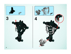 LEGO 8693 instructions page 4 – build guide