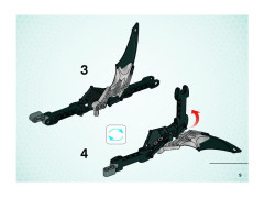 LEGO 8693 instructions page 9 – build guide