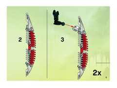 LEGO 8694 instructions page 11 – build guide