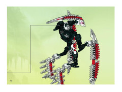 LEGO 8694 instructions page 14 – build guide