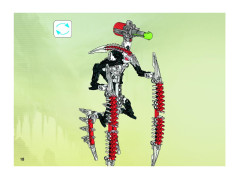 LEGO 8694 instructions page 18 – build guide