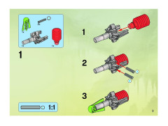 LEGO 8694 instructions page 3 – build guide