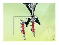 LEGO 8694 instructions page 9 – build guide