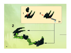 LEGO 8695 instructions page 16 – build guide