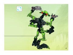 LEGO 8695 instructions page 17 – build guide