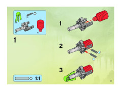 LEGO 8695 instructions page 3 – build guide