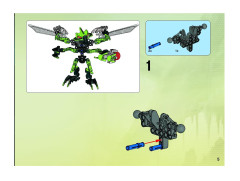 LEGO 8695 instructions page 5 – build guide