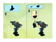 LEGO 8695 instructions page 6 – build guide