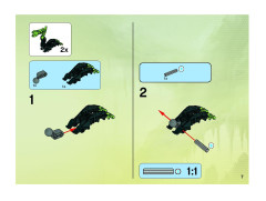 LEGO 8695 instructions page 7 – build guide