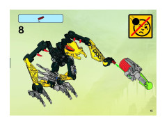 LEGO 8696 instructions page 15 – build guide