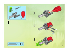 LEGO 8696 instructions page 3 – build guide