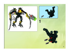 LEGO 8696 instructions page 5 – build guide