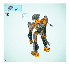 LEGO 8697 instructions page 12 – build guide