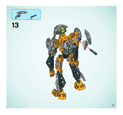 LEGO 8697 instructions page 13 – build guide