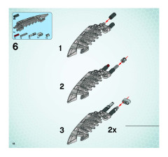 LEGO 8697 instructions page 18 – build guide
