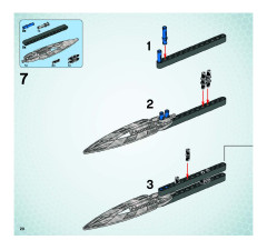 LEGO 8697 instructions page 20 – build guide