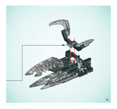 LEGO 8697 instructions page 23 – build guide